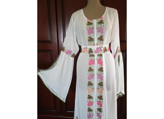   عباية تطريز للسيدات ثوب تقليدي